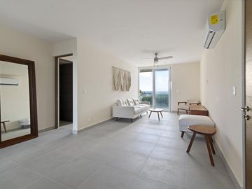 DEPARTAMENTO EN VENTA DE 2 HABITACIONES EN AKUMAL QROO. LB 259