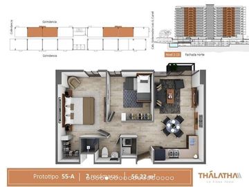 DEPARTAMENTO EN PREVENTA EN THÁLATHA