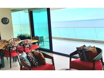 En venta lujoso departamento en edf. Poseidón en Manta Ecuador.