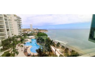 En venta lujoso departamento en edf. Poseidón en Manta Ecuador.