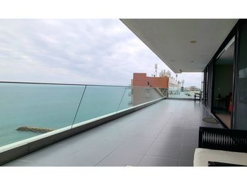 En venta lujoso departamento en edf. Poseidón en Manta Ecuador.