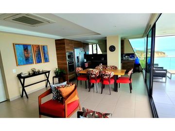 En venta lujoso departamento en edf. Poseidón en Manta Ecuador.