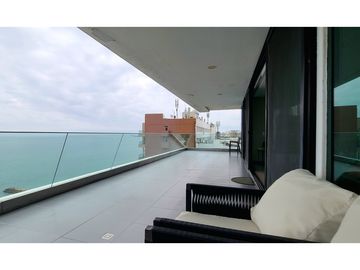 En venta lujoso departamento en edf. Poseidón en Manta Ecuador.