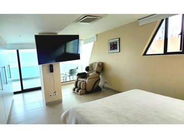 En venta lujoso departamento en edf. Poseidón en Manta Ecuador.