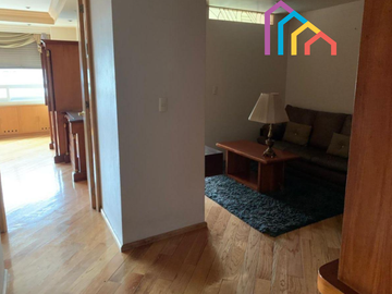 RENTA DE DEPARTAMENTO AMUEBLADO EN RECIDENCIAL LOMAS, MIGUEL HIDALGO
