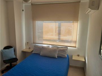 Acogedor apartamento en piso 8 con vista al mar, 91m2, los olivos