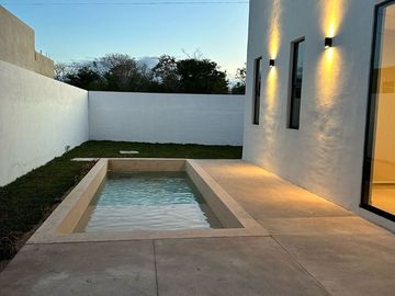 Lista para Estrenar casa de 1 Planta en Cholul  al Norte De Merida