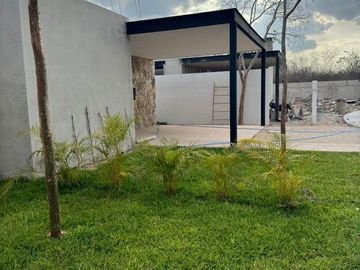Lista para Estrenar casa de 1 Planta en Cholul  al Norte De Merida