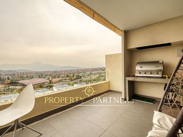 Departamento duplex con vista despejada, San Carlos de Apoquindo