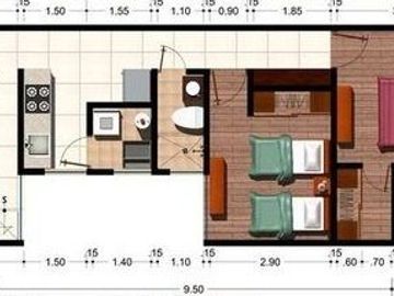 VENTA DEPARTAMENTO, 2 RECÁMARAS, PORTALES, BENITO JUAREZ, CDMX