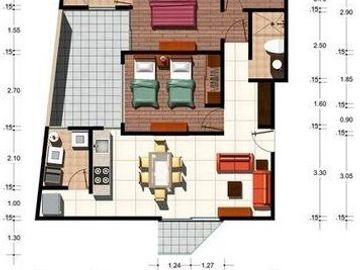 VENTA DEPARTAMENTO, 2 RECÁMARAS, PORTALES, BENITO JUAREZ, CDMX
