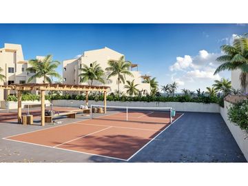 Apartamento en Casa Nima con vistas al océano y campo de golf