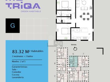 Departamento en venta en Rinconada de los Andes, San Luis Potosí