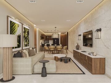 Departamento en venta dentro de Hacienda Xcanatún