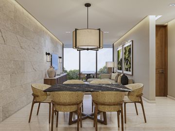 Departamento en venta dentro de Hacienda Xcanatún