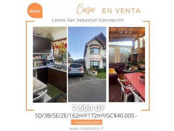 CASA 3 NIVELES LOMAS SAN SEBASTIN