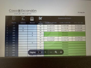 Casa Escandón Departamento en venta en Escandón I Sección