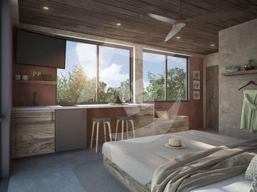 Departamento en VENTA  zona del Jaguar en Tulum México