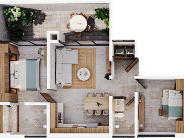 Departamentos en venta en La Cruz de Huanacaxtle | Proyecto boutique