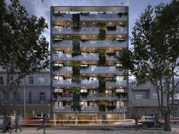 Departamento 2 ambientes al contrafrente - Colegiales