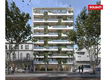 Departamento 2 ambientes al contrafrente - Colegiales