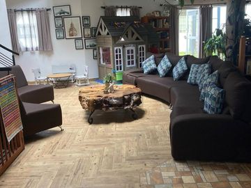 Casa en venta con estílo único en Cumbres del Lago, Juriquilla. Habtación en PB.