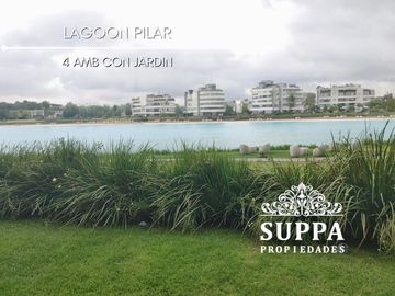 DEPARTAMENTO 4 AMB CON JARDIN -  LAGOON PILAR