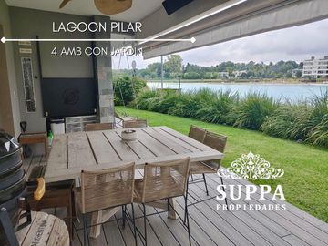 DEPARTAMENTO 4 AMB CON JARDIN -  LAGOON PILAR