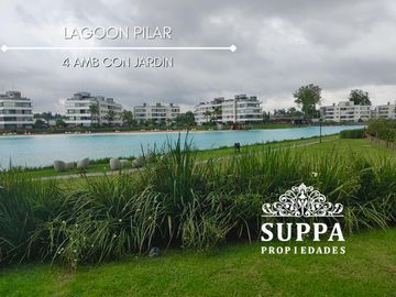DEPARTAMENTO 4 AMB CON JARDIN -  LAGOON PILAR