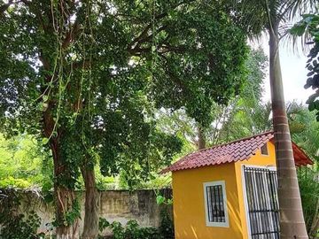 QUINTA CAMPESTRE EN VENTA. AMPLIOS JARDINES. KOBÉN, CAMPECHE.