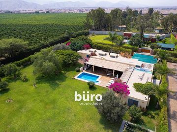 BELLA CASA DE CAMPO EN VENTA AMOBLADA EN CONDOMINIO CON PISCINA EN QUILMANA