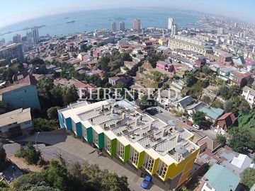 Cerro Yungay, Valparaíso. Loft con vista panorámica.