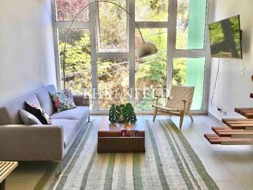 Cerro Yungay, Valparaíso. Loft con vista panorámica.