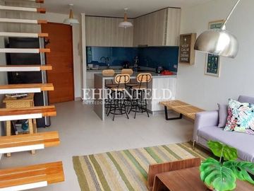 Cerro Yungay, Valparaíso. Loft con vista panorámica.