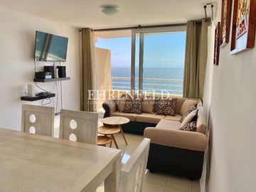 Reñaca Norte, Edmundo Eluchans. Departamento con vista al mar.