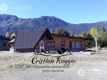 Casa de 3 ambientes en Lago Puelo (FC-174)