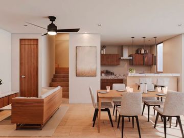 CASA TIPO TOWNHOUSE EN PRIVADA, DZITYA