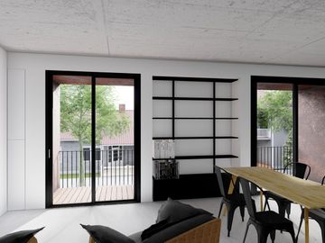 departamento Semipiso tres ambientes a la venta en lujan centro  doctor real 888