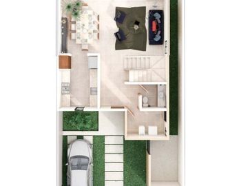 Casa en Preventa de 3 Recámaras en Planta Alta Real Montejo, Amaral Loto