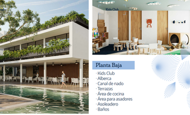 VENTA DE DEPARTAMENTOS EN CHOLUL  MODELO B CERCA DE LA PLAYA.