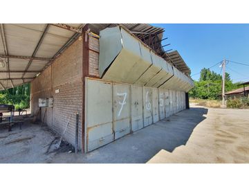 Venta terreno agrícola con planta secado frutas Los Andes
