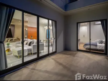 Modern monochrome interior with sleek form and functionality
