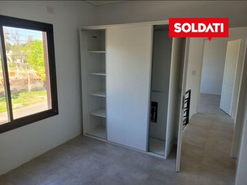 Duplex 3 ambientes a estrenar, en venta en Pilar, excelente acceso, sin expensas.