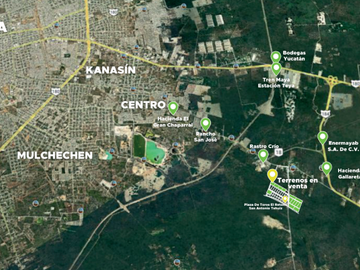 TERRENO EN VENTA MÉRIDA, KANASIN