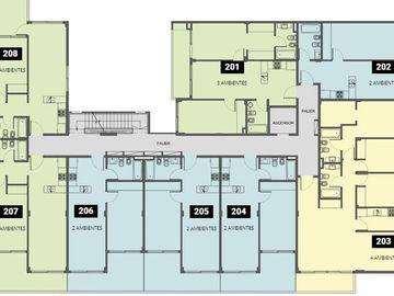 Departamento de 4 ambientes a la venta sobre calle Cullen