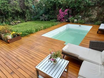 Casa impecable estado de 4 dormitorios y hermoso jardin en Olivos-Vias/Maipu