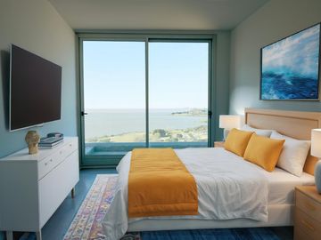 Departamento al rio - Semipiso 4 ambientes con dependencia  - Infinity Towers, Vicente Lopez