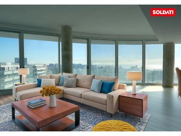 Departamento al rio - Semipiso 4 ambientes con dependencia  - Infinity Towers, Vicente Lopez