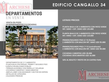 Departamentos en venta en pozo en Ramos Mejía