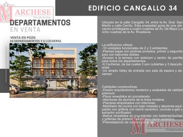 Departamentos en venta en pozo en Ramos Mejía